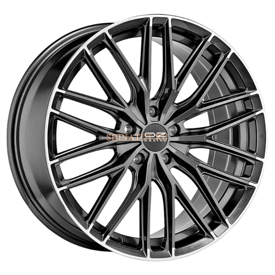 Купить диски OZ Gran Turismo HLT Gran Turismo HLT 9,5R20 5*112 ET50 d75  Star Graphite Diamond Lip [W01A97202W4] в Москве в интернет магазине